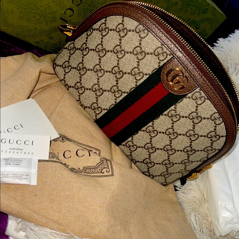 Gucci Ophidia large cosmetic case
